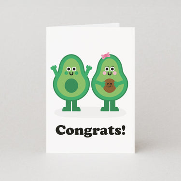 Avocado New Baby Card