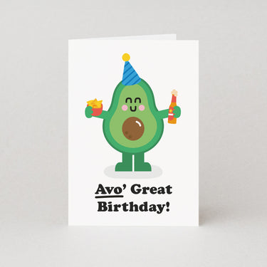 Avo' Great Birthday Card