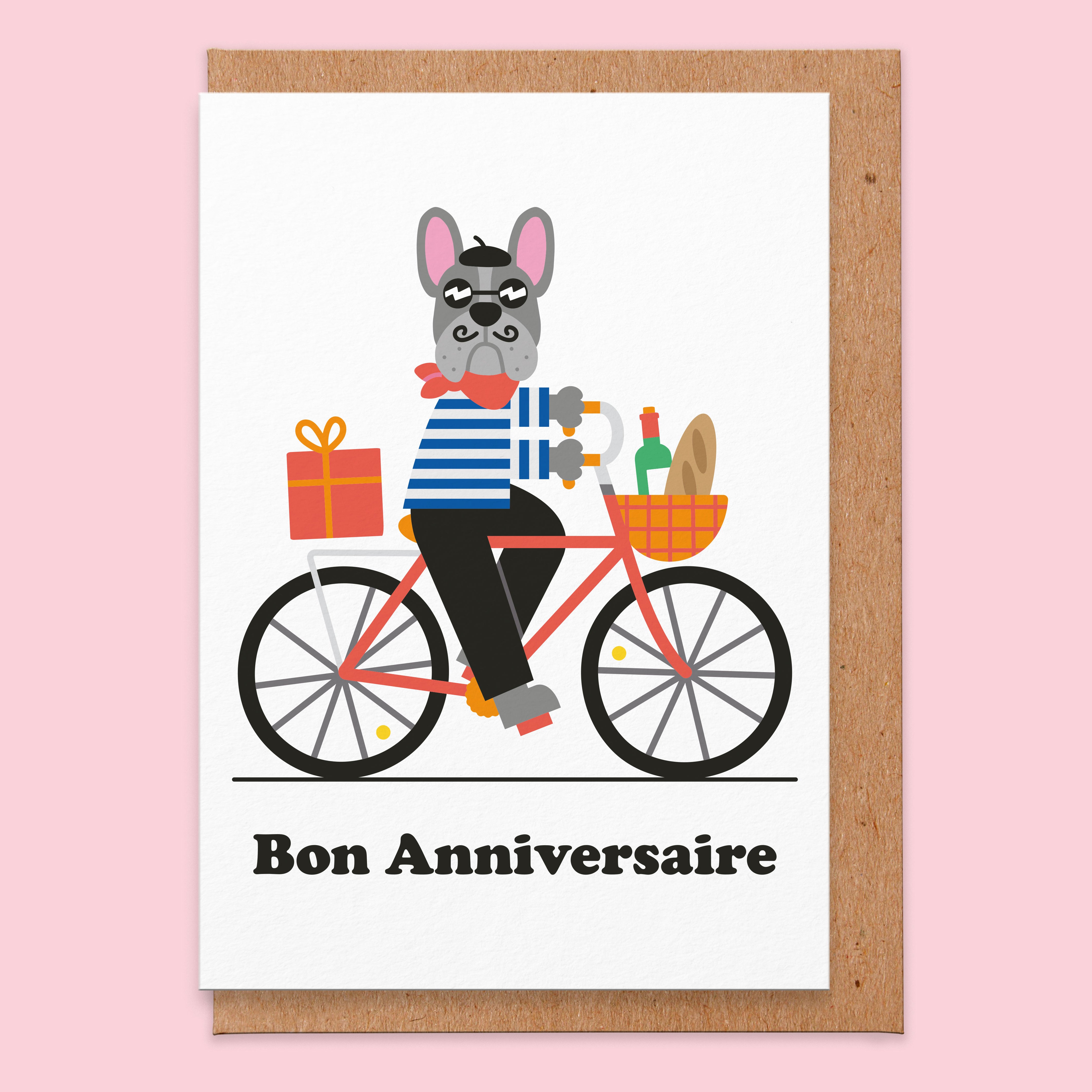 Bon Anniversaire Birthday Card – Studio Boketto