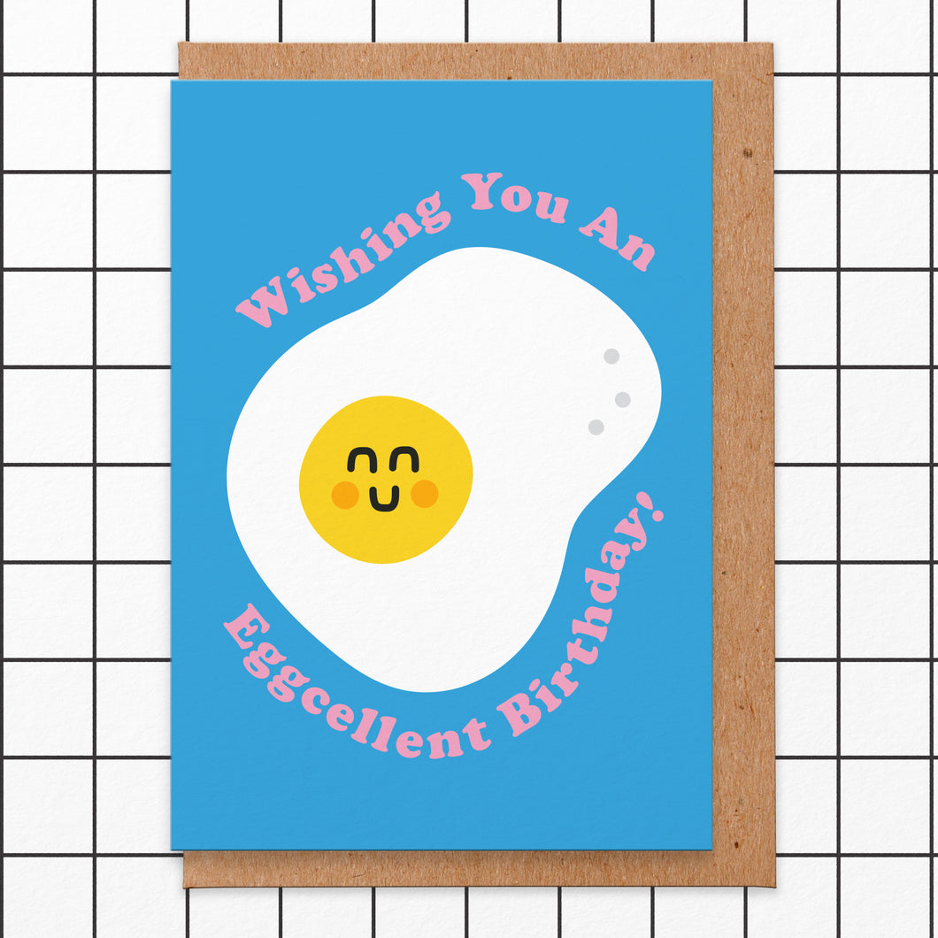 Eggsellent Birthday Card