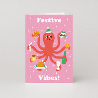 Festive Vibes Christmas Card