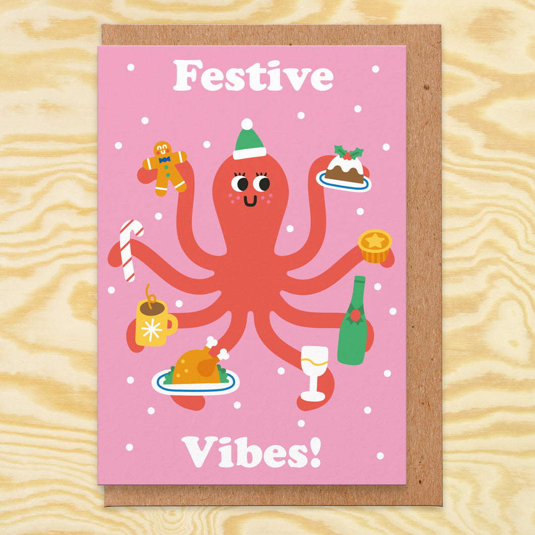 Festive Vibes - Christmas Card