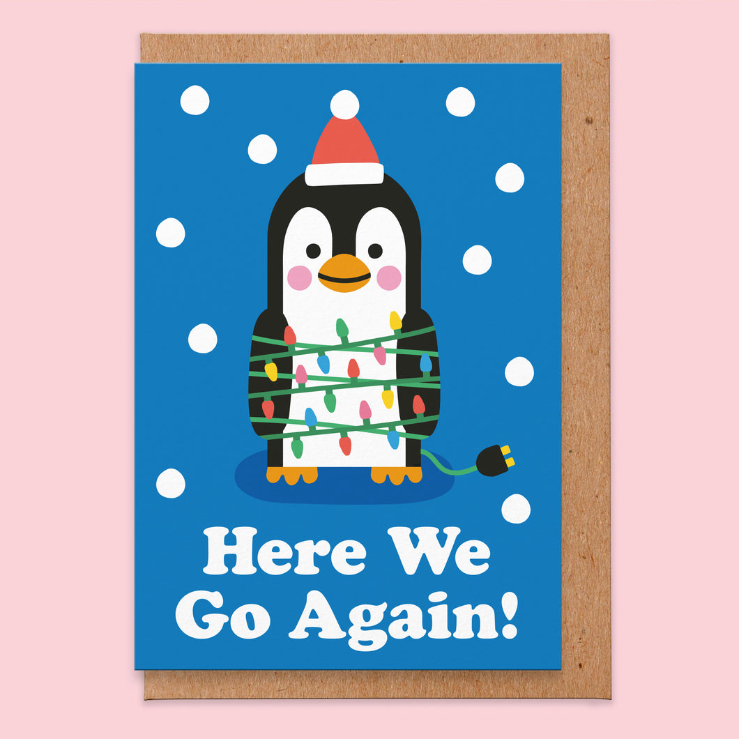 Here We Go Again - Christmas Card