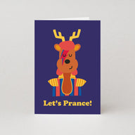 Let's Prance Christmas Card