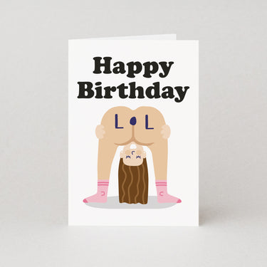 LOL - Girl Birthday Card