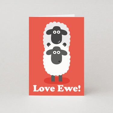 Love Ewe Valentines Card