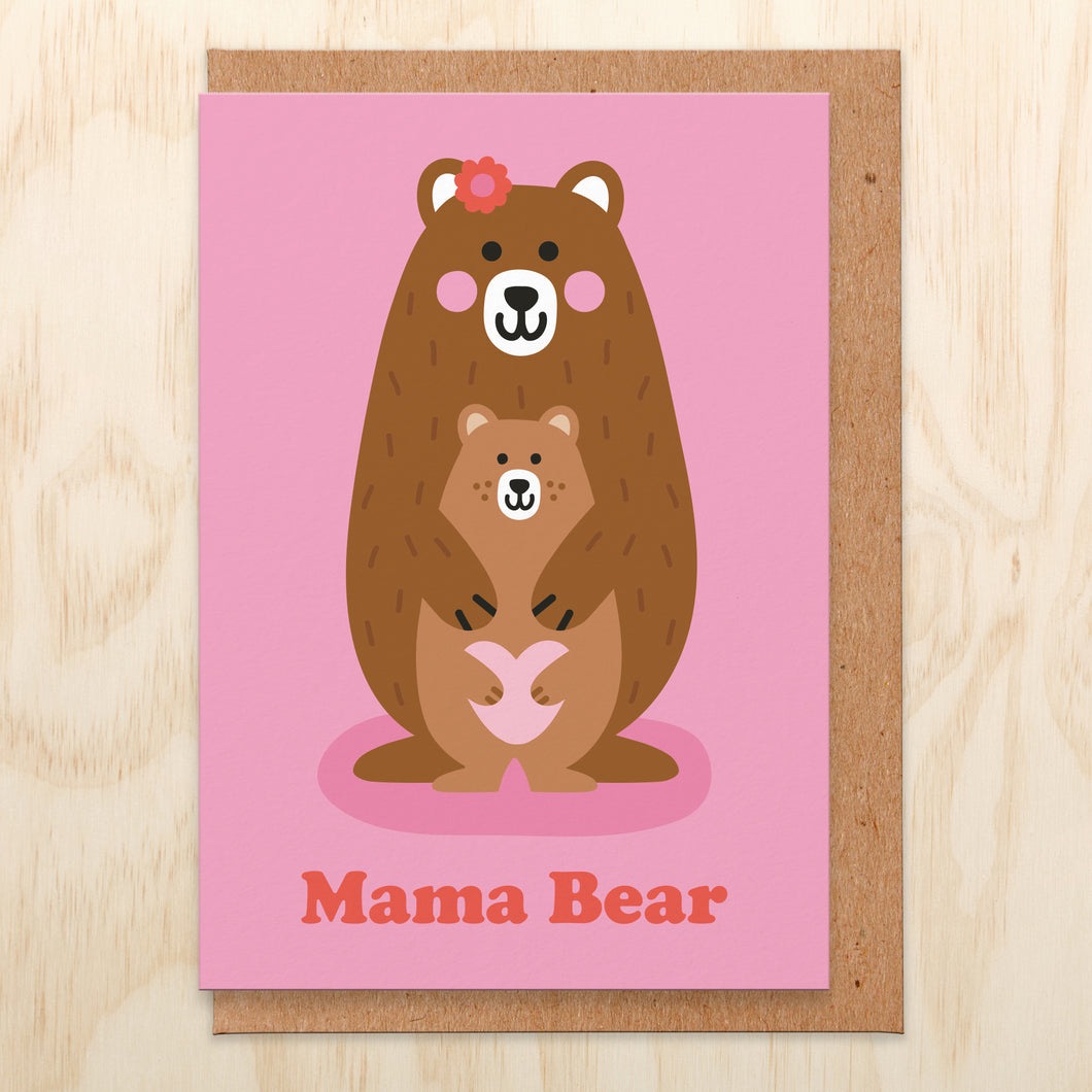 Mama Bear - Mothers Day Card