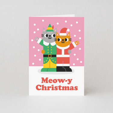 Meowy Christmas Card