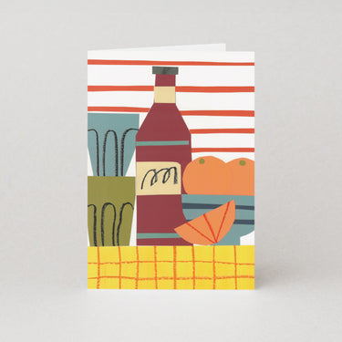 Oranges Art Card by Molly Bland