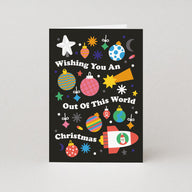 Out Of This World Christmas - Christmas Card