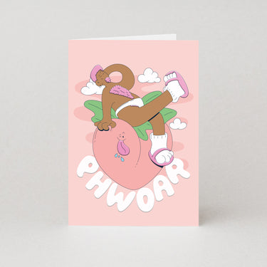 Phwoar Valentine's Card By Luke McConkey