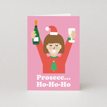 Prosecc...Ho-Ho-Ho Christmas Card