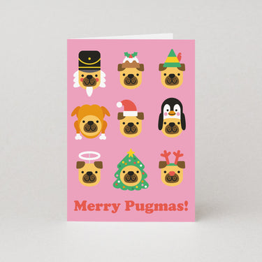 Merry Pugmas Christmas Card