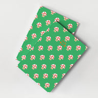 Mushroom Pattern - Premium Lined Notebook