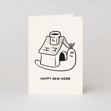 Snail New Home Card By Steve Gavan