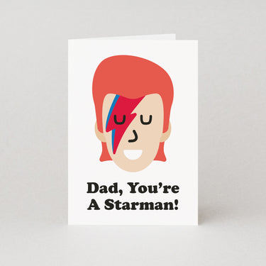 Starman Father's Day Card