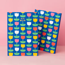 Load image into Gallery viewer, Tulips Pattern - Premium Notebook
