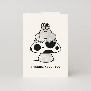 Toad Thinking Of You Card By Steve Gavan