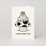 Toad Thinking Of You Card By Steve Gavan