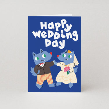 Wedding Wolves Card by Isa Pirracas