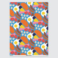 Load image into Gallery viewer, Full English Pattern Gift Wrap
