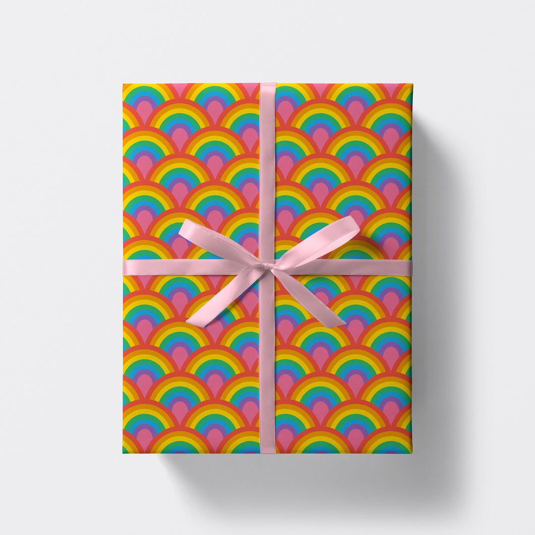 Rainbow Pattern Gift Wrap