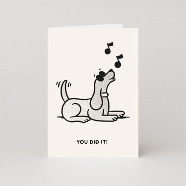 You Did It Congrats Card By Steve Gavan