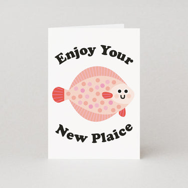 Plaice New Home Card