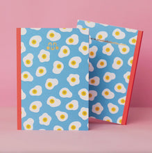 Load and play video in Gallery viewer, Fried Eggs Pattern - Premium Notebook
