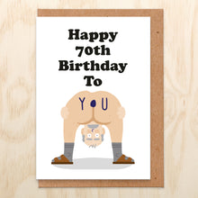 Load image into Gallery viewer, LOL 70th - Boy Birthday Card
