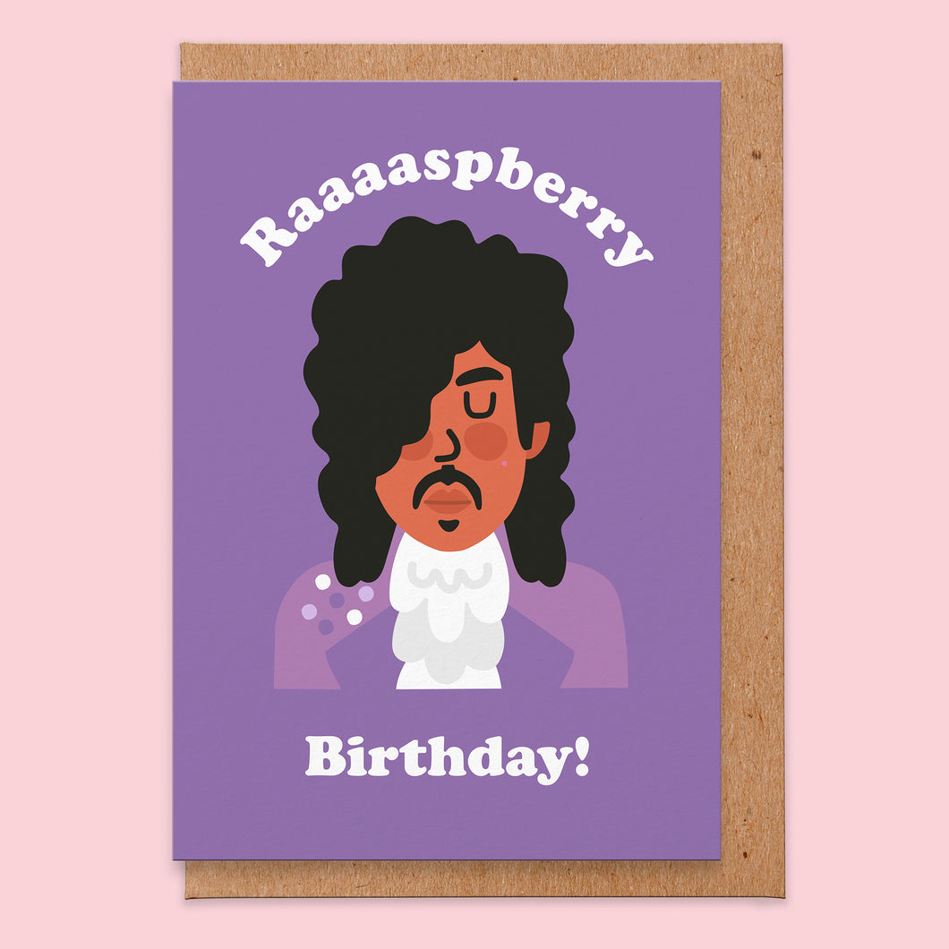 Raspberry Birthday - Birthday Card