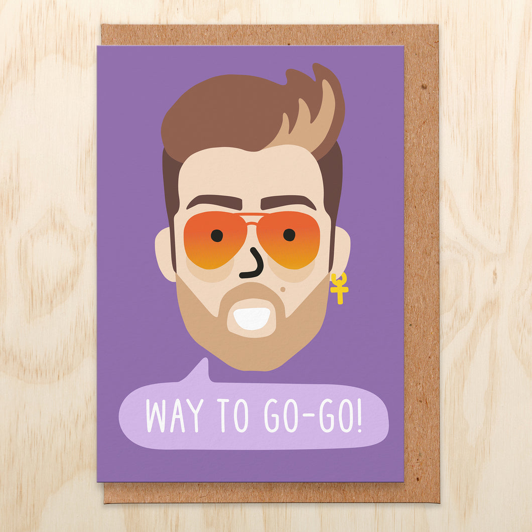 Way To Go-Go - Congratulations Card
