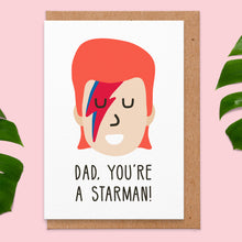 Load image into Gallery viewer, Starman Father&#39;s Day Card
