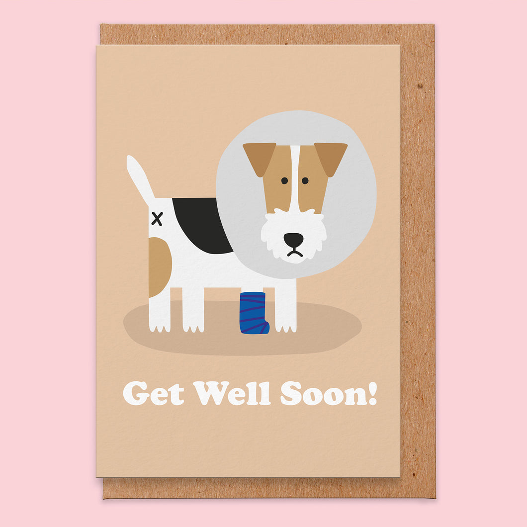 Doggy Well Soon Card
