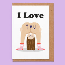 Load image into Gallery viewer, I Love You (Girl) Valentines Card
