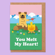 Load image into Gallery viewer, Melt My Heart Valentines Card

