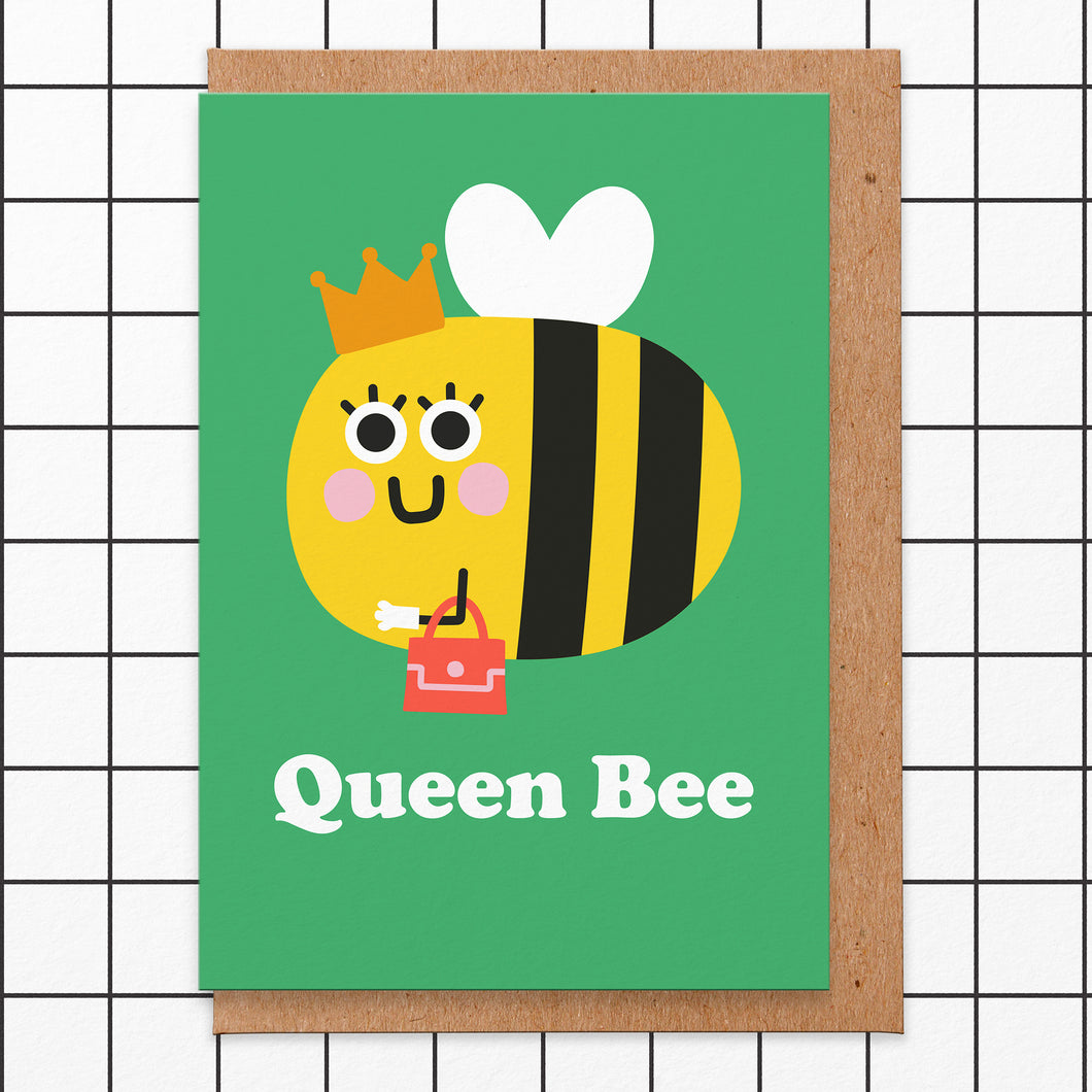 Queen Bee Mothers Day Card