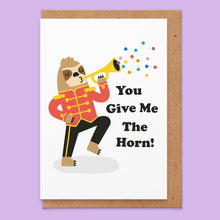 Load image into Gallery viewer, The Horn Valentines Card
