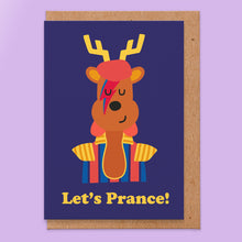Load image into Gallery viewer, Let&#39;s Prance Christmas Card
